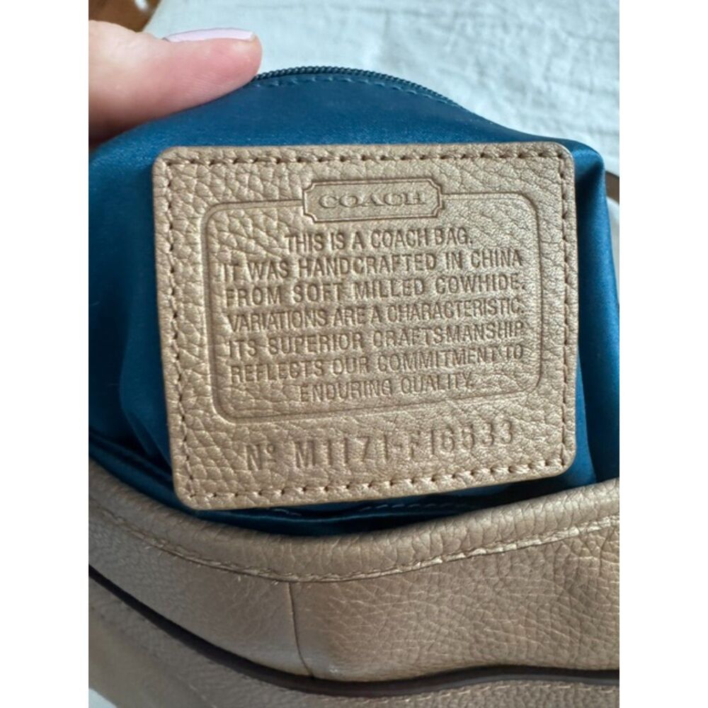 Coach Penelope Leather Crossbody, Rose Gold - Picture 4 of 10